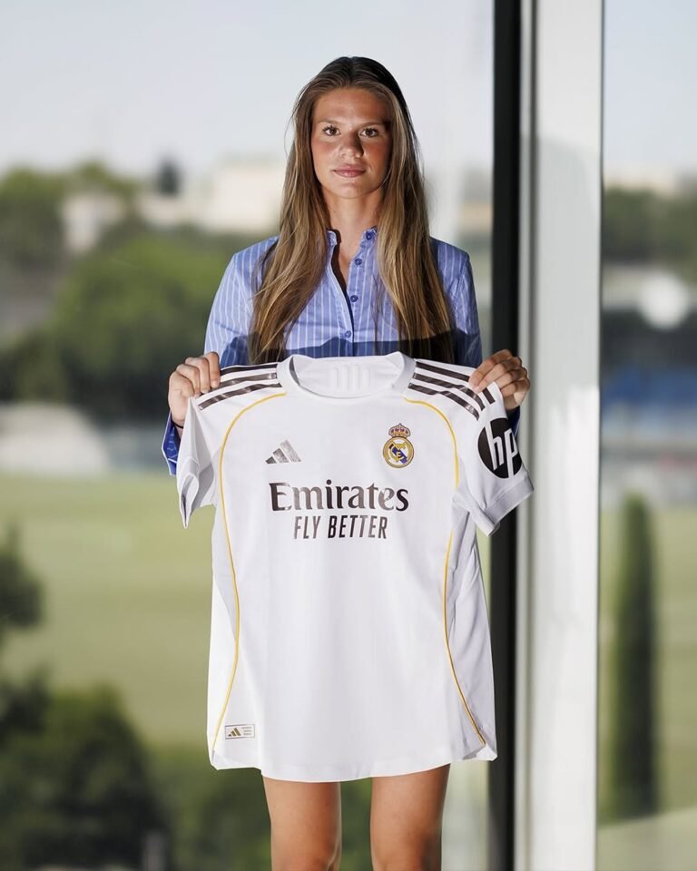 Bella Andersson /Foto RRSS Real Madrid