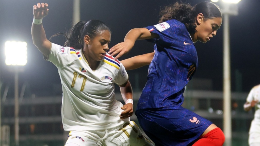 Venezuela vs. Francia en el Mundial femenino Sub17 /CONMEBOL